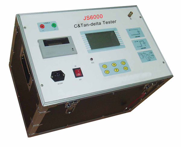 Transformer capacitance & dissipation factor measuring bridge